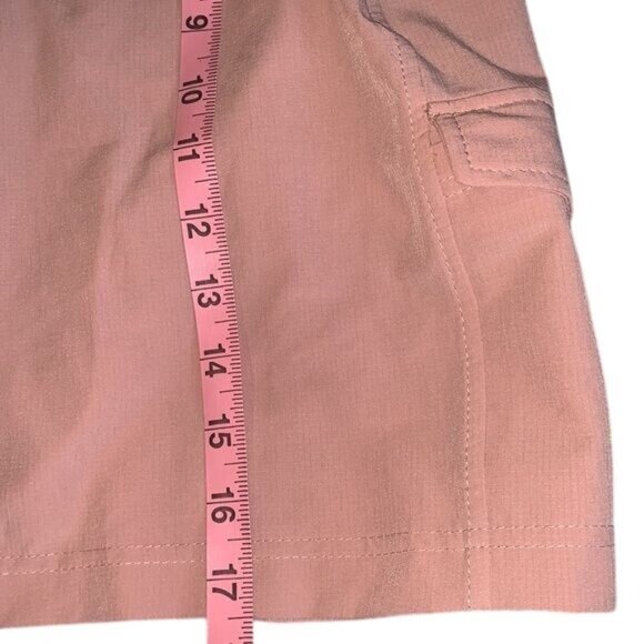 Avalanche Outdoor Supply Co. Pink Cargo Skort S With Pockets & Elastic Waist 80% - Picture 10 of 11